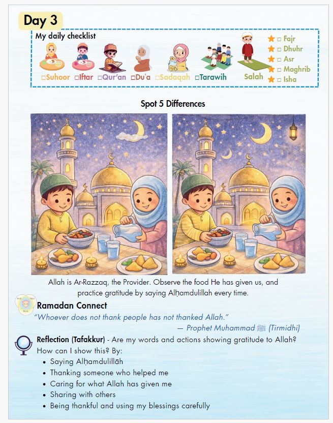 Ramadan Activity Book - Free